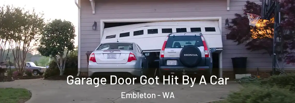  Garage Door Got Hit By A Car Embleton - WA