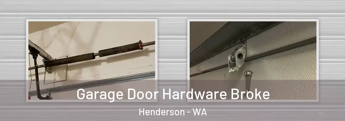  Garage Door Hardware Broke Henderson - WA