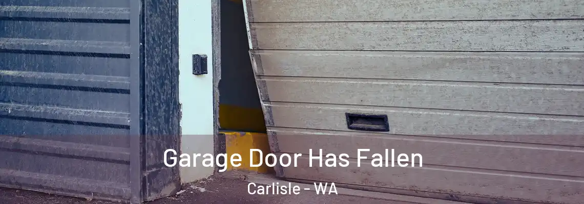  Garage Door Has Fallen Carlisle - WA