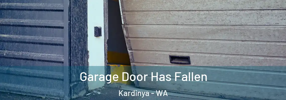  Garage Door Has Fallen Kardinya - WA