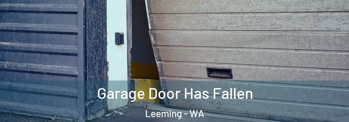  Garage Door Has Fallen Leeming - WA
