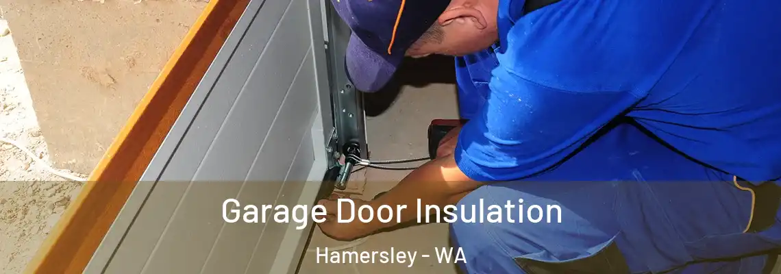 Garage Door Insulation Hamersley - WA