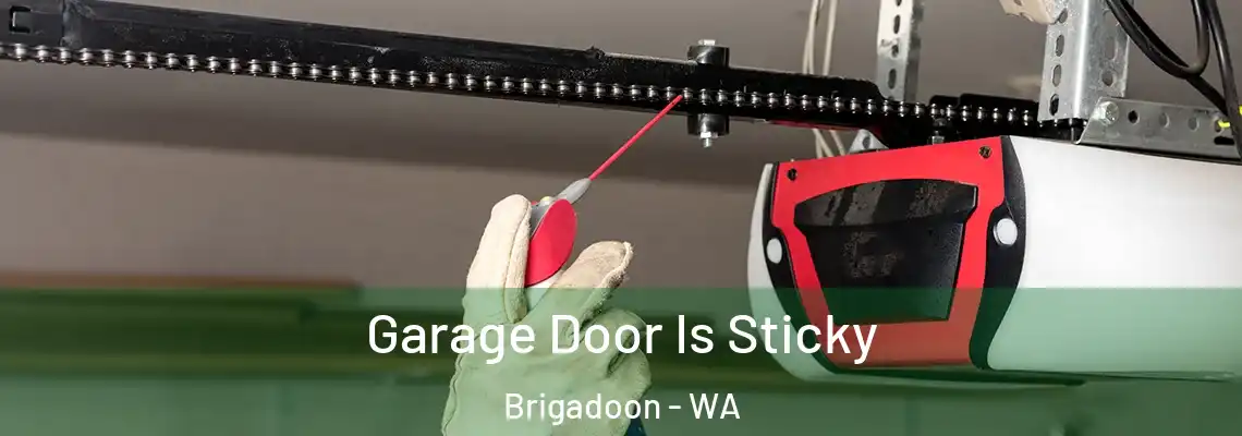  Garage Door Is Sticky Brigadoon - WA