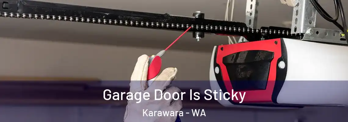  Garage Door Is Sticky Karawara - WA