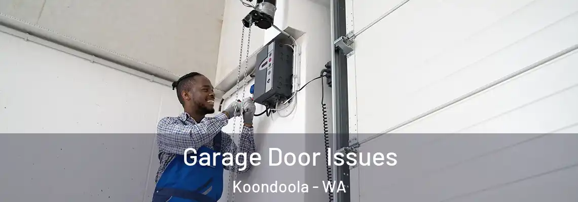  Garage Door Issues Koondoola - WA