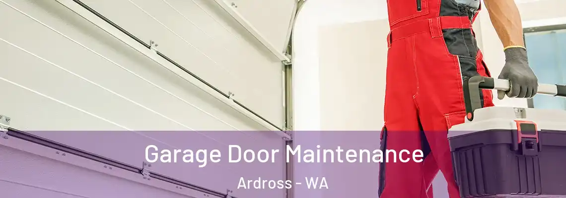  Garage Door Maintenance Ardross - WA
