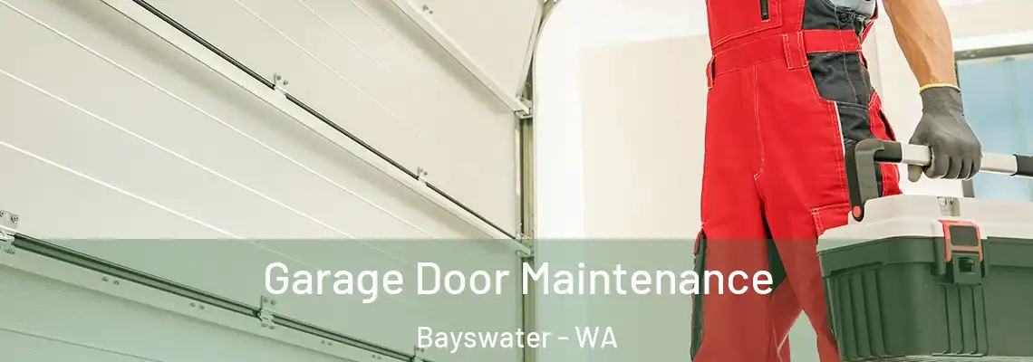  Garage Door Maintenance Bayswater - WA