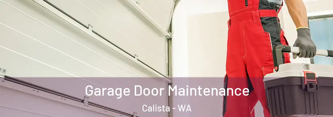 Garage Door Maintenance Calista - WA