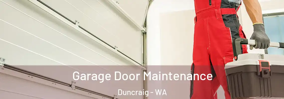 Garage Door Maintenance Duncraig - WA