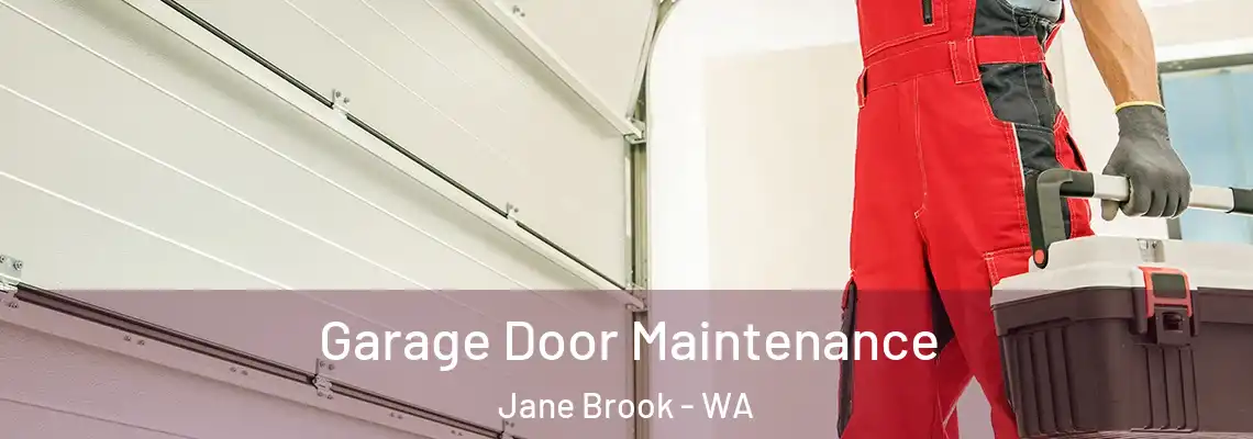  Garage Door Maintenance Jane Brook - WA