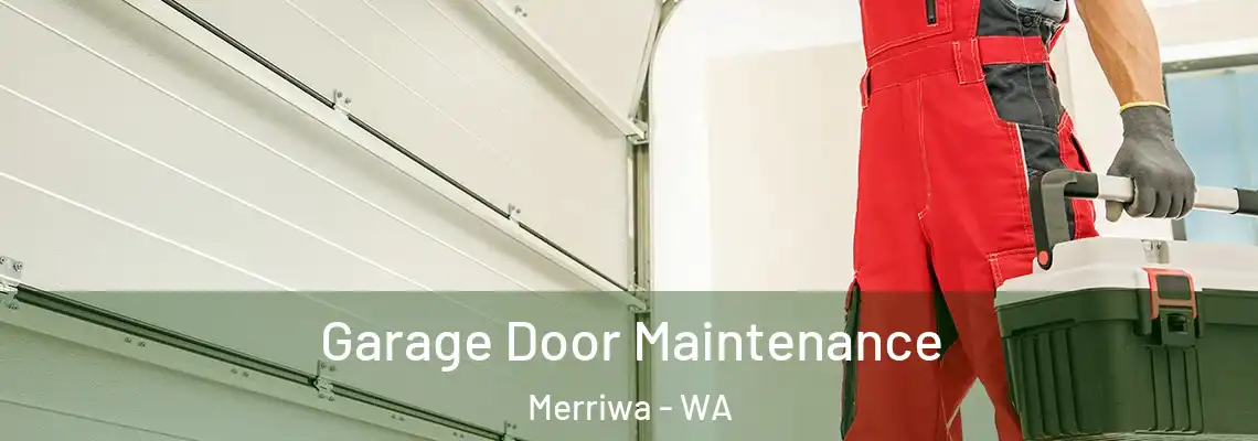  Garage Door Maintenance Merriwa - WA