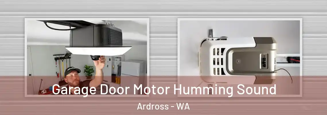 Garage Door Motor Humming Sound Ardross - WA