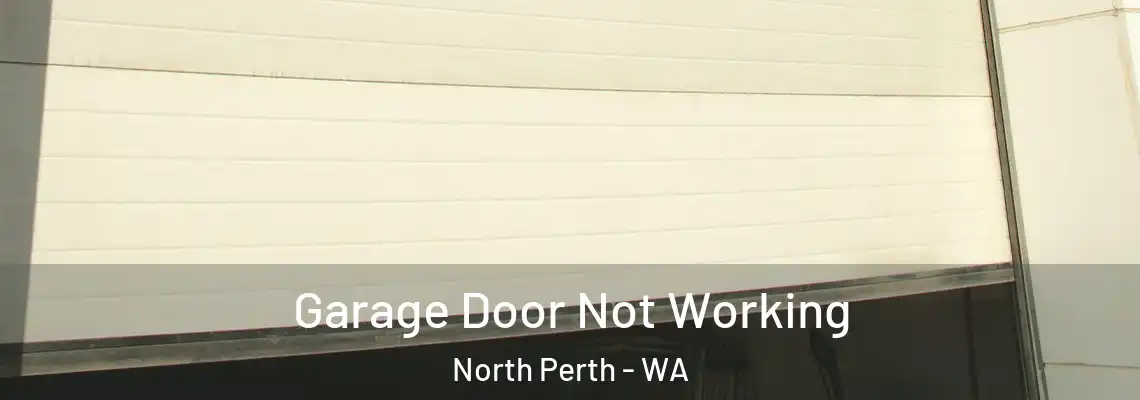  Garage Door Not Working North Perth - WA