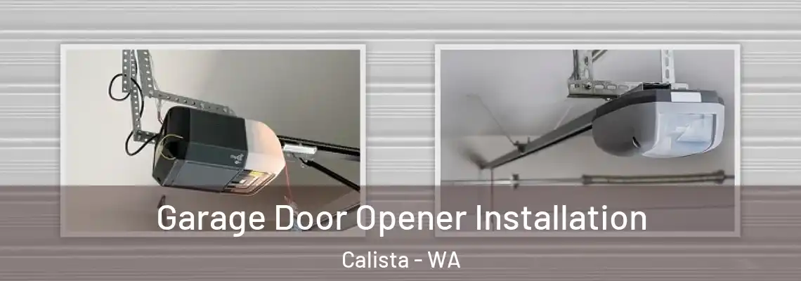  Garage Door Opener Installation Calista - WA