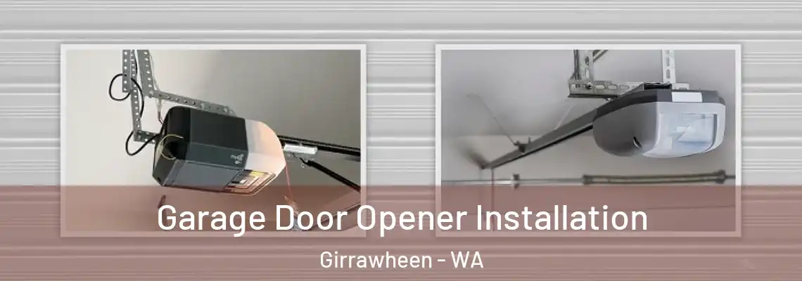  Garage Door Opener Installation Girrawheen - WA
