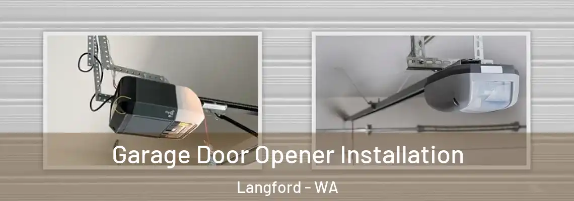  Garage Door Opener Installation Langford - WA