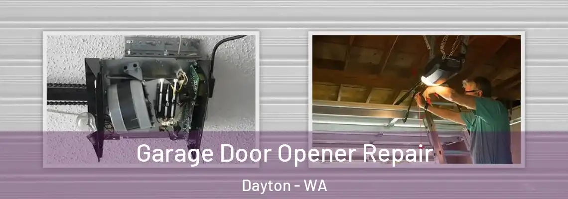  Garage Door Opener Repair Dayton - WA