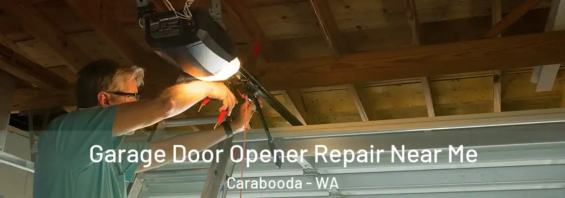  Garage Door Opener Repair Near Me Carabooda - WA