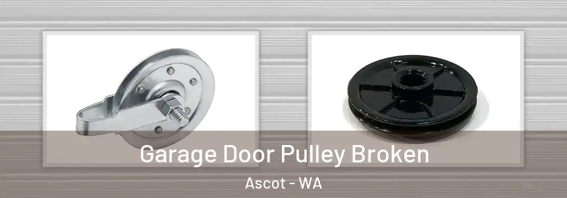  Garage Door Pulley Broken Ascot - WA