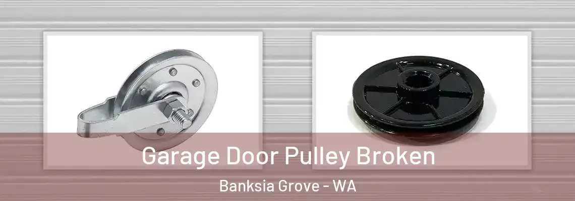 Garage Door Pulley Broken Banksia Grove - WA