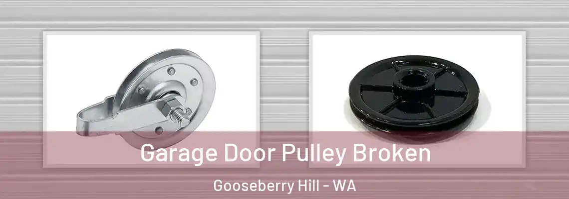  Garage Door Pulley Broken Gooseberry Hill - WA