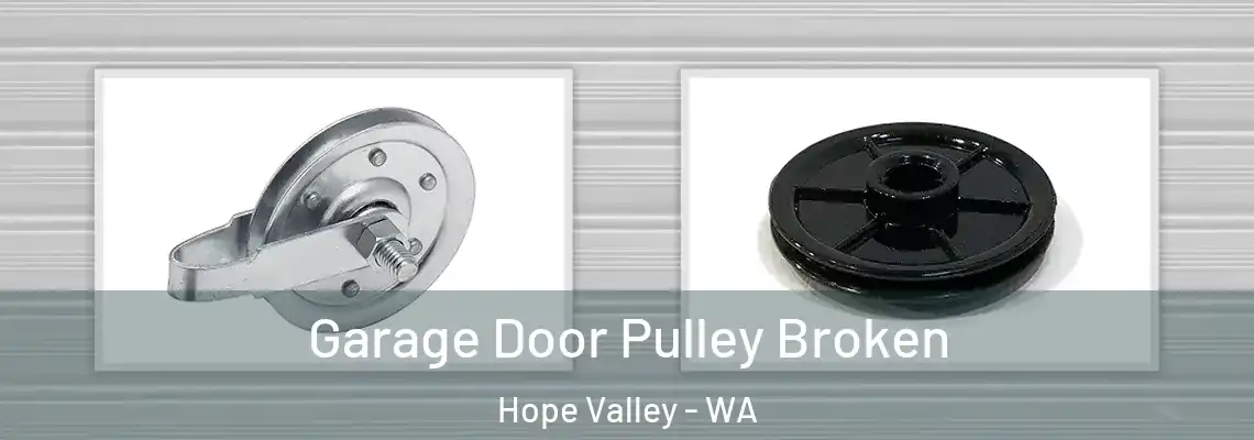  Garage Door Pulley Broken Hope Valley - WA