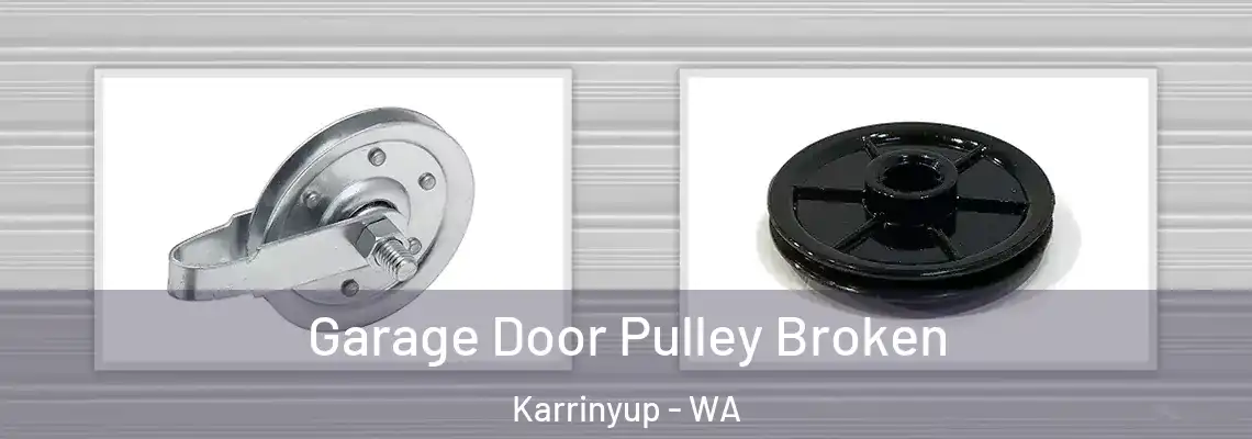  Garage Door Pulley Broken Karrinyup - WA