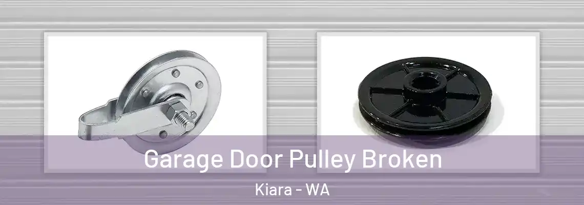  Garage Door Pulley Broken Kiara - WA