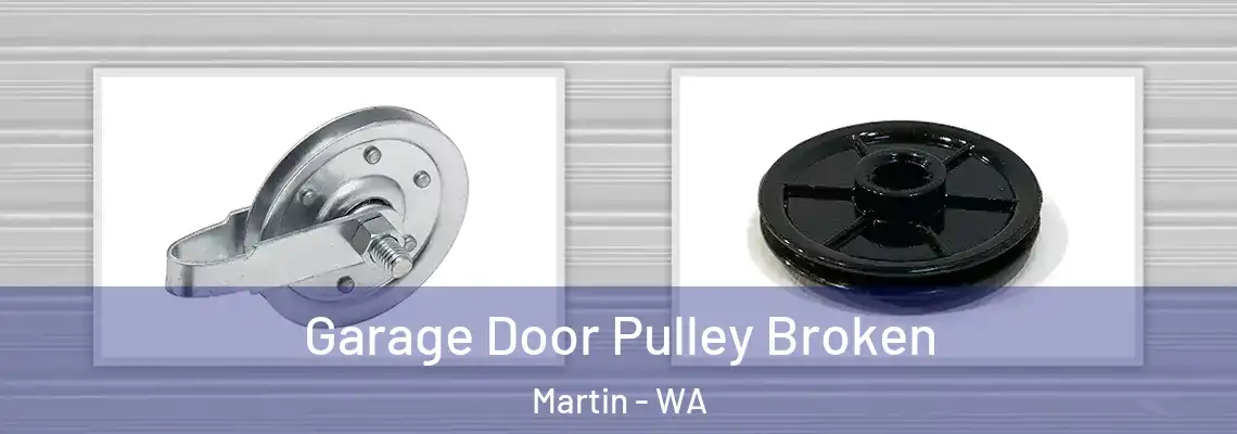  Garage Door Pulley Broken Martin - WA