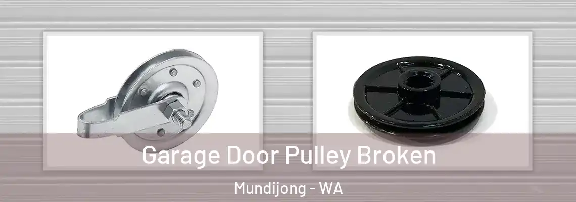  Garage Door Pulley Broken Mundijong - WA