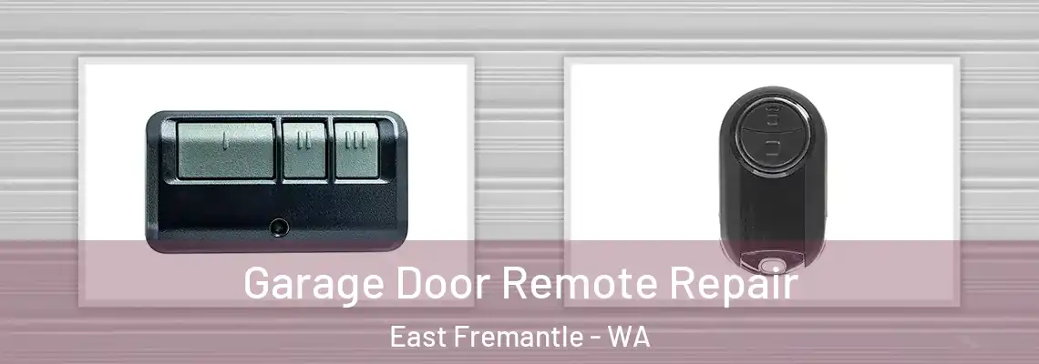  Garage Door Remote Repair East Fremantle - WA