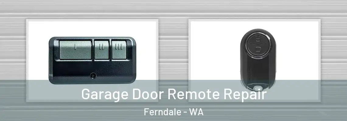  Garage Door Remote Repair Ferndale - WA