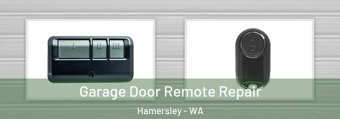  Garage Door Remote Repair Hamersley - WA