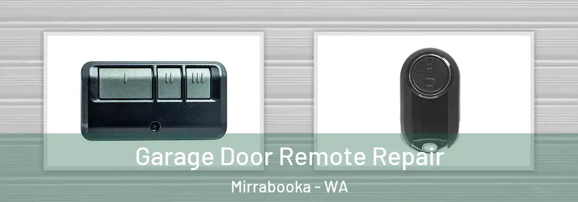  Garage Door Remote Repair Mirrabooka - WA