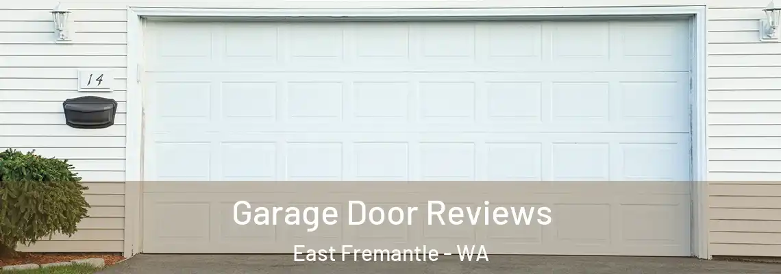  Garage Door Reviews East Fremantle - WA