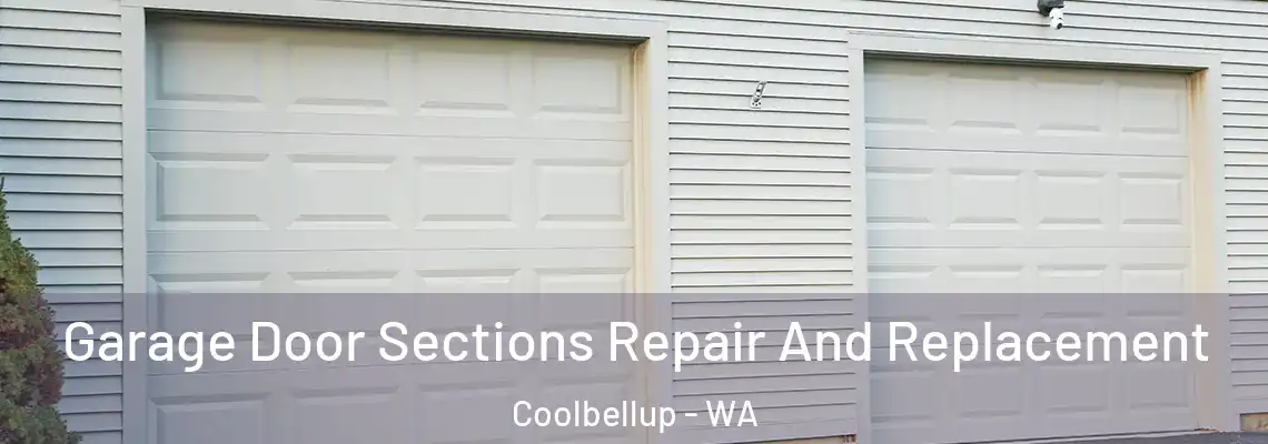  Garage Door Sections Repair And Replacement Coolbellup - WA