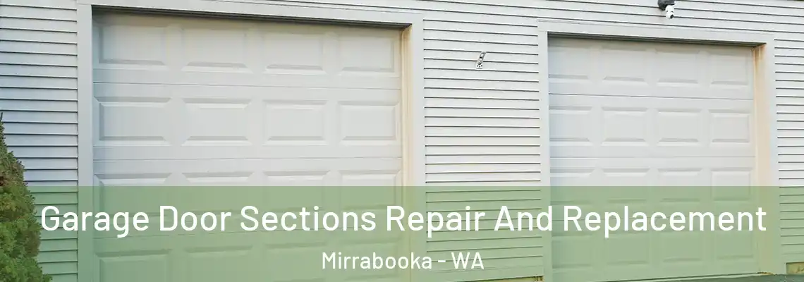  Garage Door Sections Repair And Replacement Mirrabooka - WA