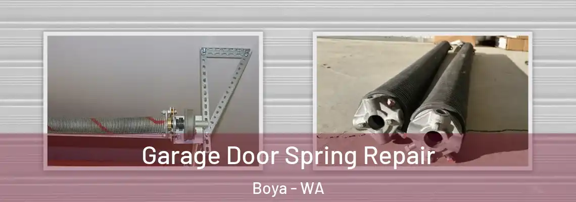  Garage Door Spring Repair Boya - WA