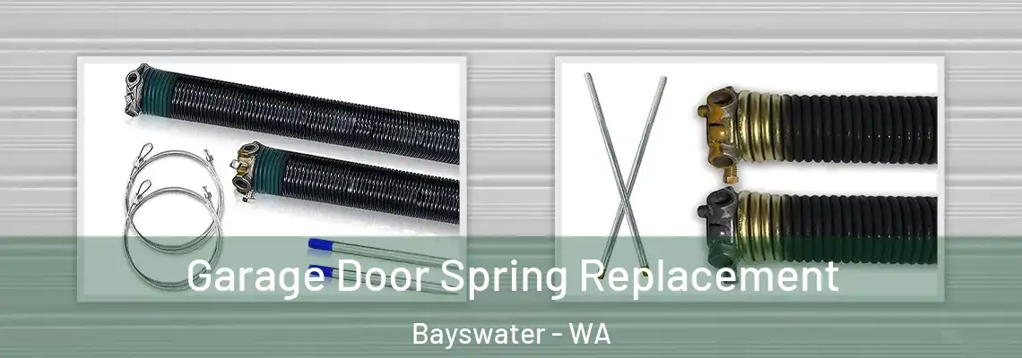  Garage Door Spring Replacement Bayswater - WA