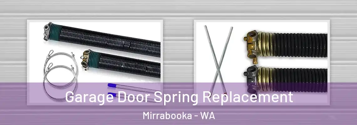  Garage Door Spring Replacement Mirrabooka - WA