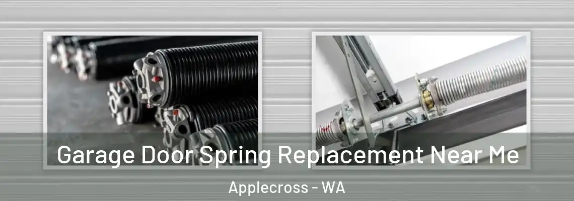  Garage Door Spring Replacement Near Me Applecross - WA