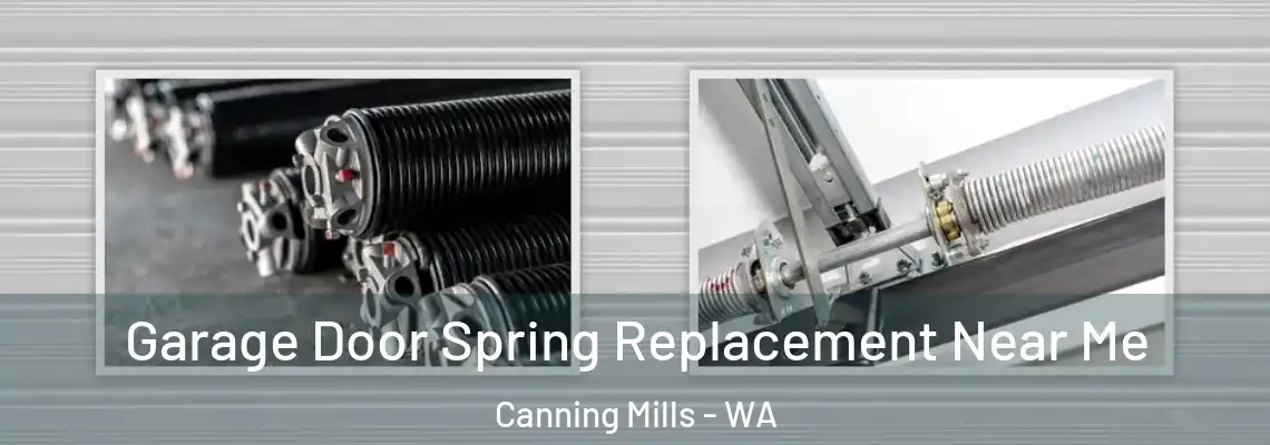  Garage Door Spring Replacement Near Me Canning Mills - WA