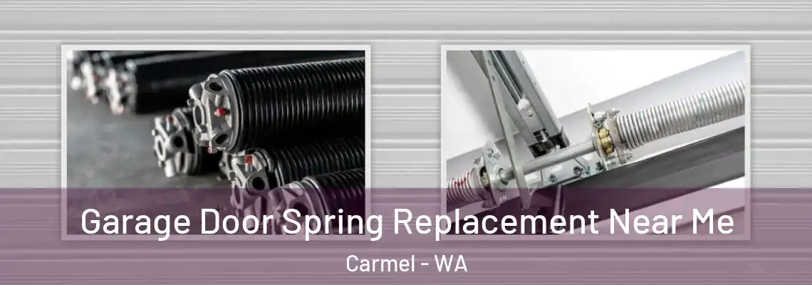  Garage Door Spring Replacement Near Me Carmel - WA