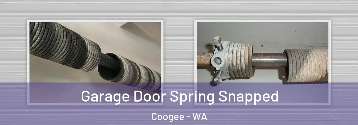  Garage Door Spring Snapped Coogee - WA