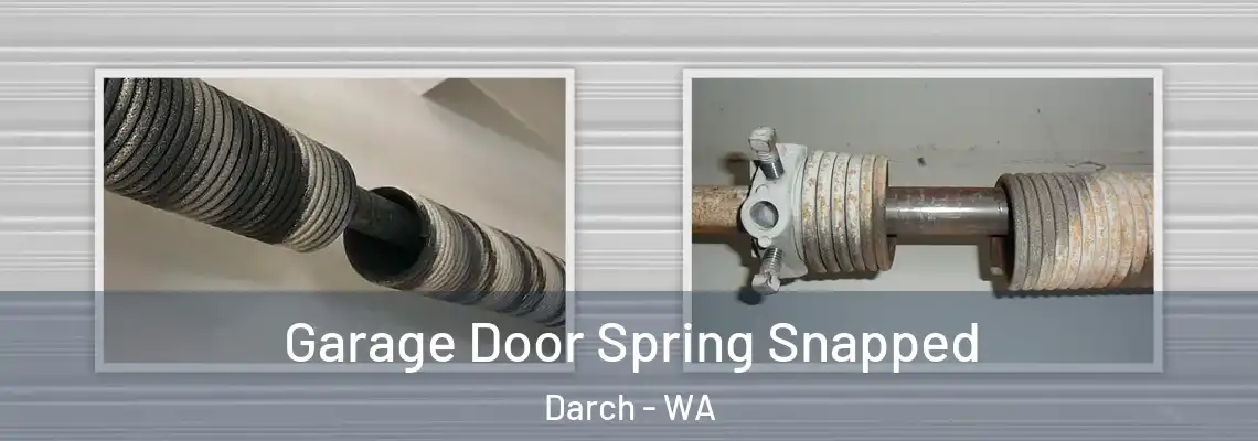 Garage Door Spring Snapped Darch - WA