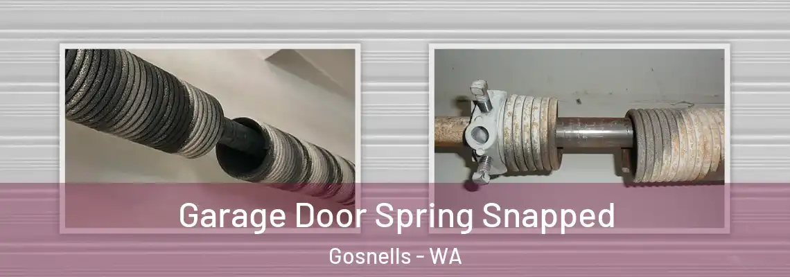  Garage Door Spring Snapped Gosnells - WA