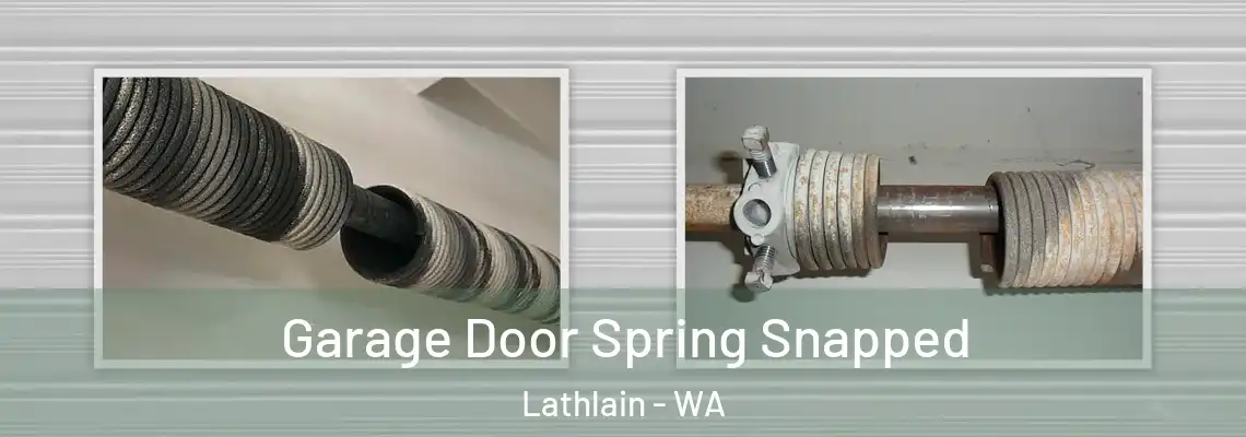  Garage Door Spring Snapped Lathlain - WA