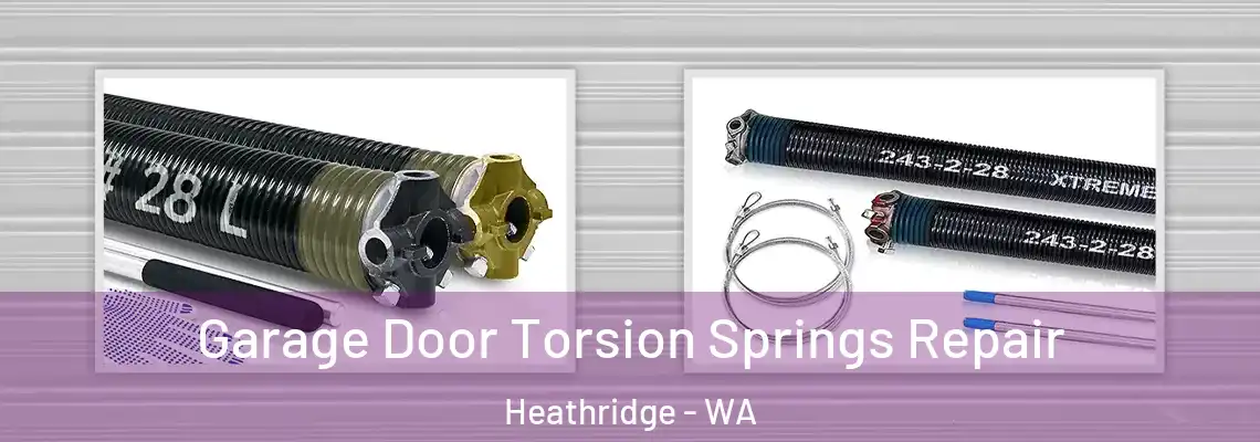  Garage Door Torsion Springs Repair Heathridge - WA