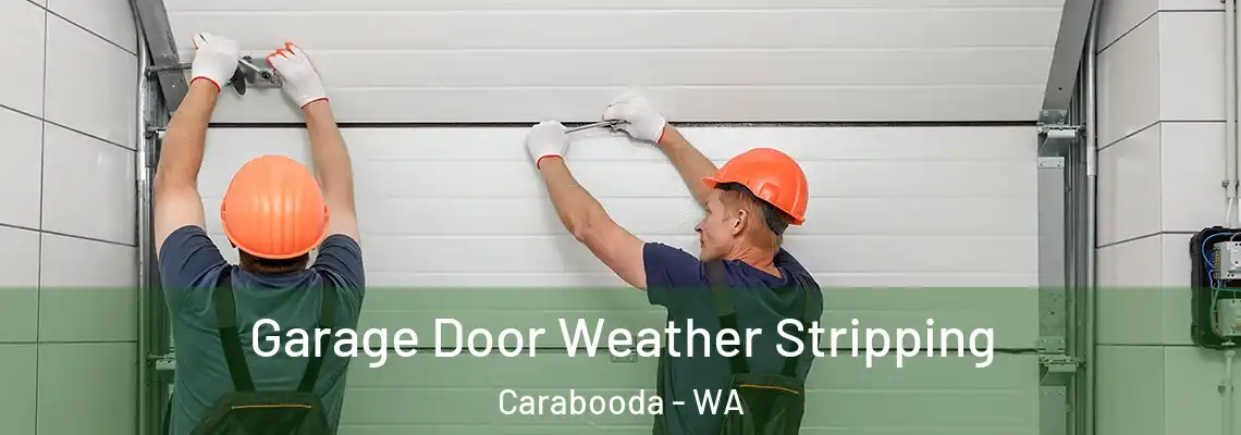 Garage Door Weather Stripping Carabooda - WA