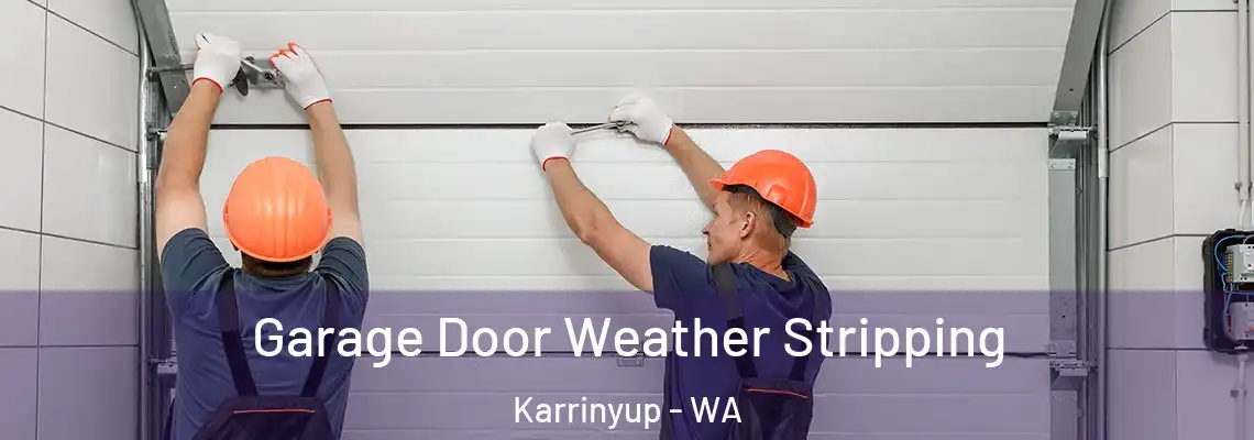 Garage Door Weather Stripping Karrinyup - WA